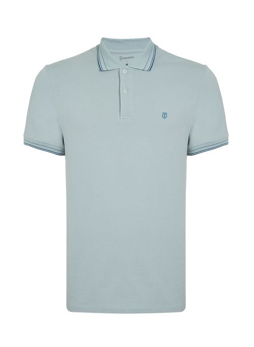 Polo Básica Slim Friso Masculina Individual