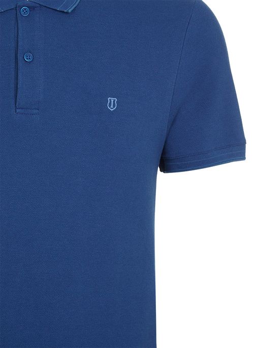 Polo Básica Slim Friso Masculina Individual