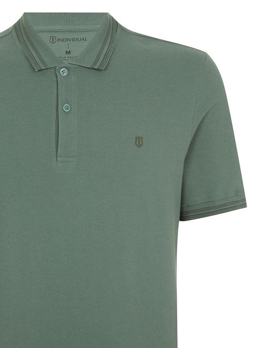 Polo Básica Comfort Friso Masculina Individual