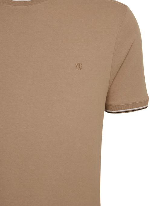 Camiseta Slim Com Frizo Masculina Individual