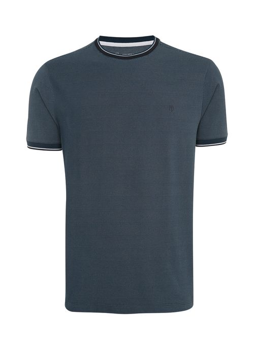 Camiseta Comfort Maquinetada Masculina Individual