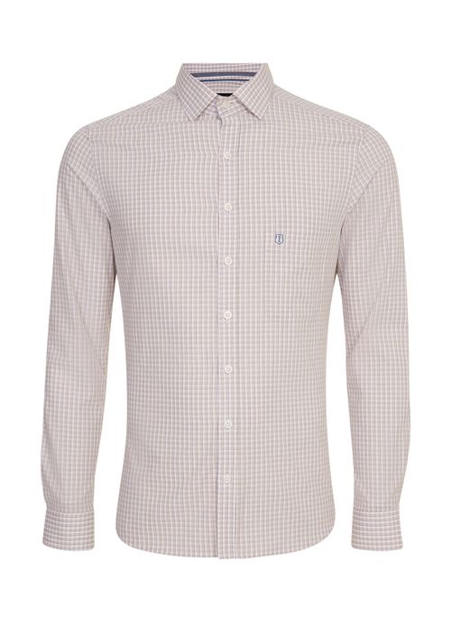 Camisa Comfort Xadrez Masculina Individual