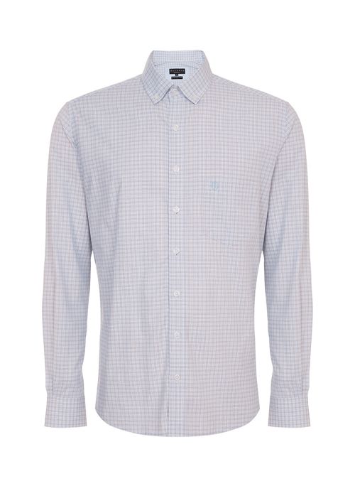 Camisa Comfort Xadrez Masculina Individual