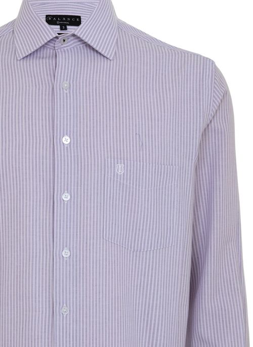 Camisa Comfort Listrada Masculina Individual