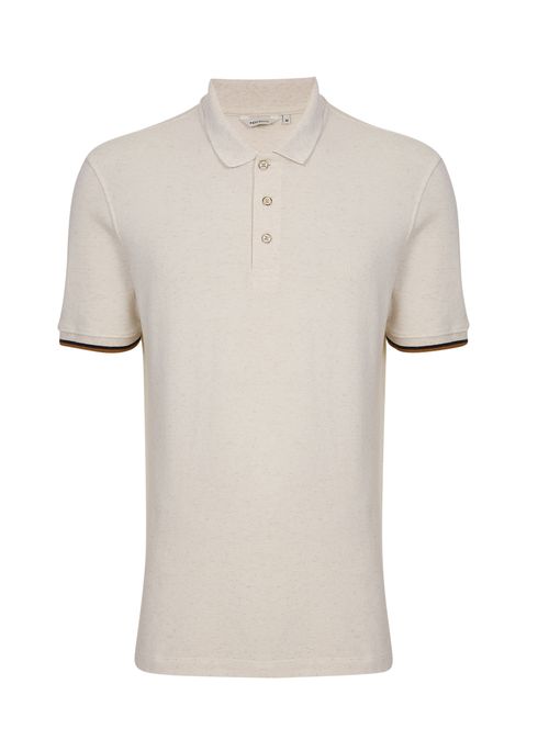 Polo Slim Linho Masculina Individual