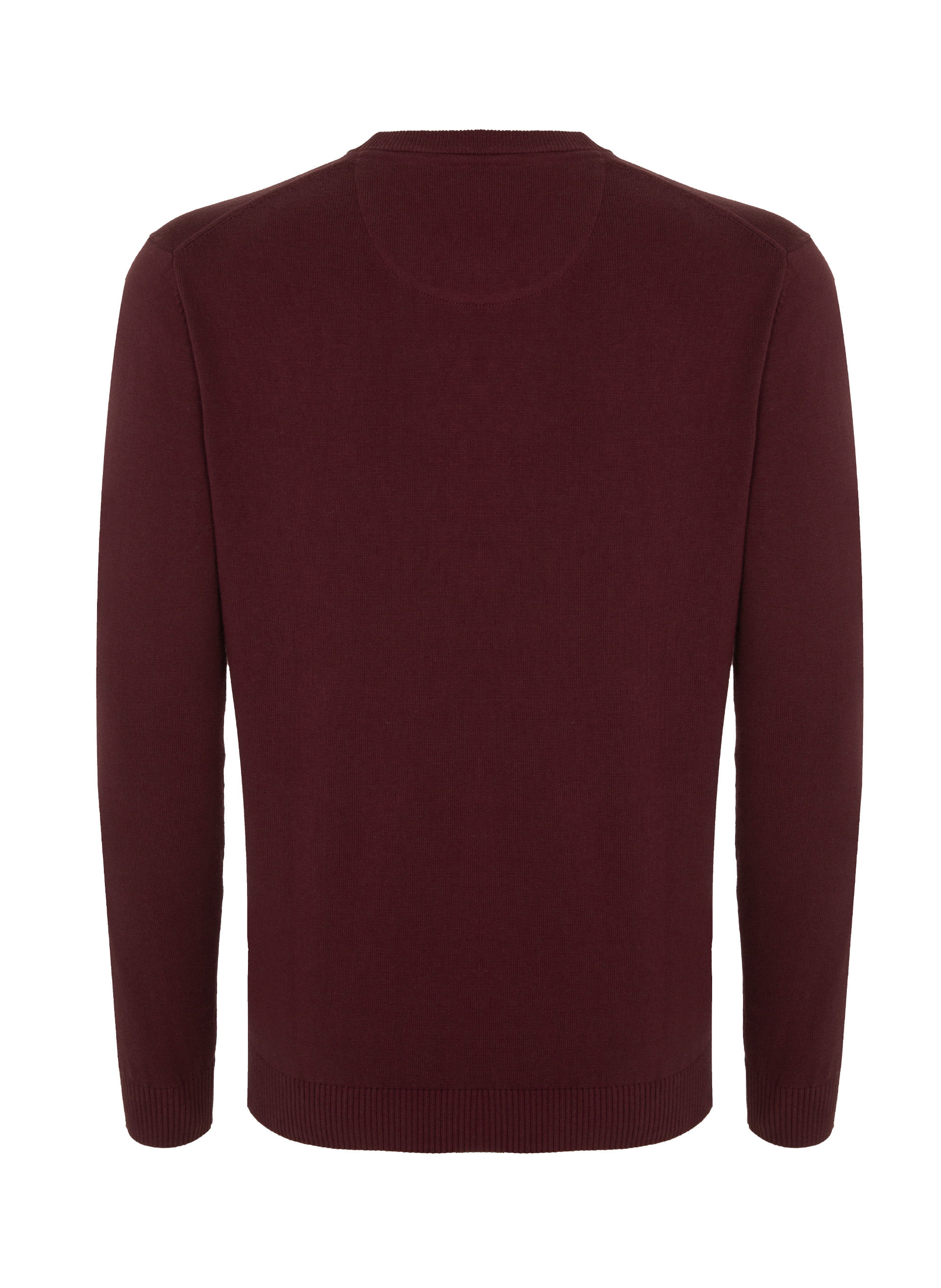 Suéter Tricot Regular Fit Básico Masculino Individual