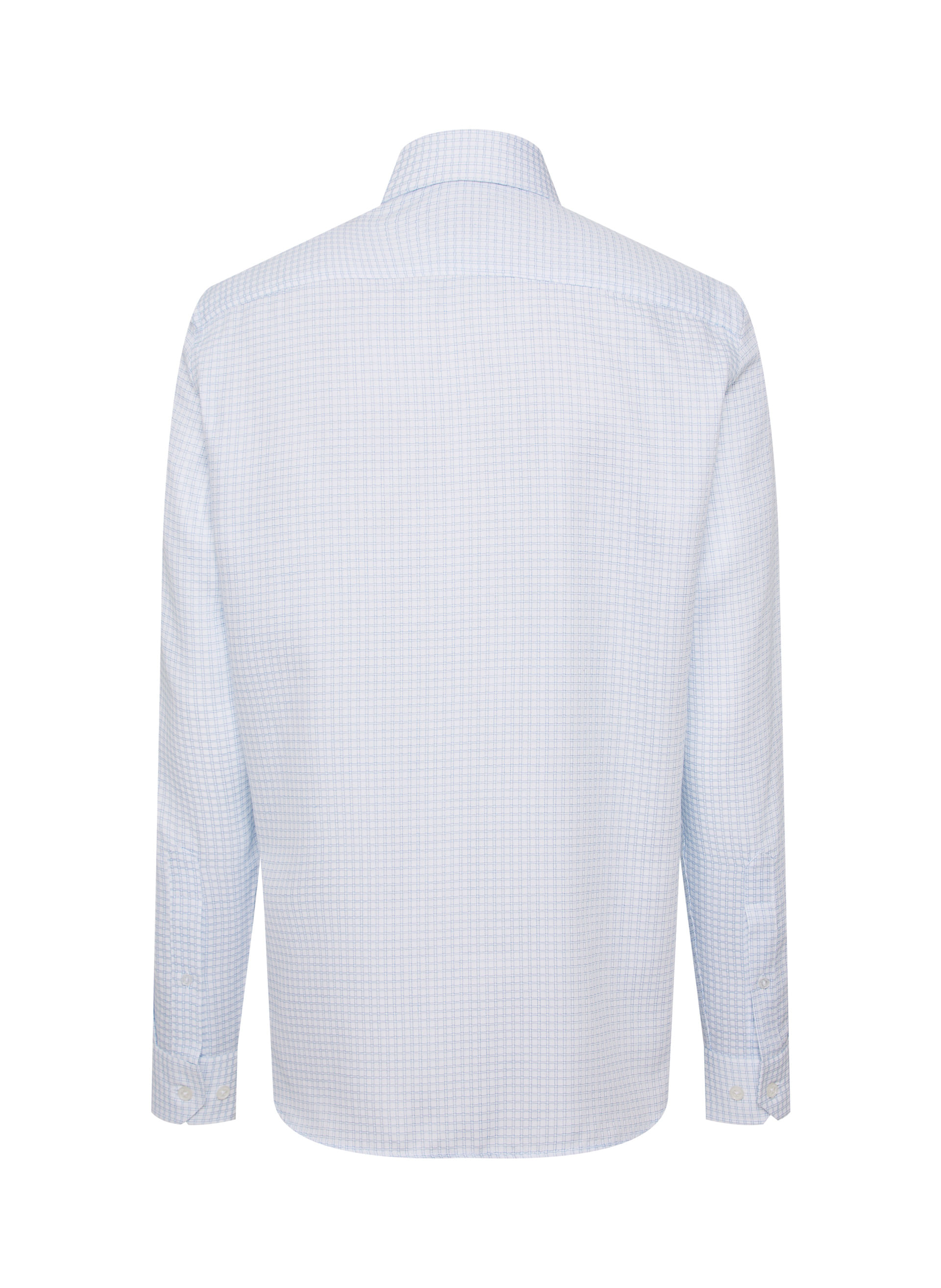 Camisa Slim Fit Maquinetada Masculina Individual