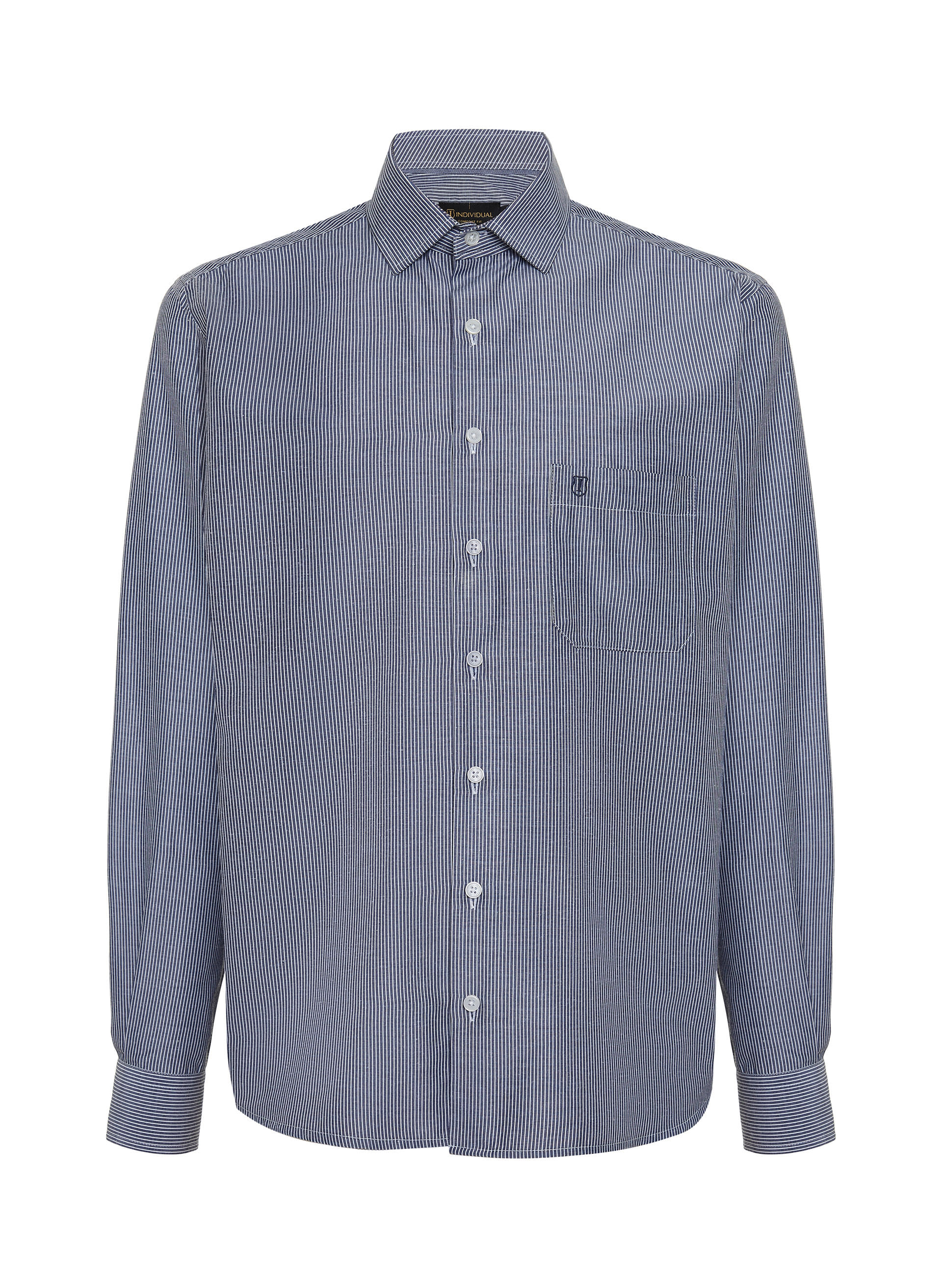 Camisa Comfort Fit Listras Masculina Individual