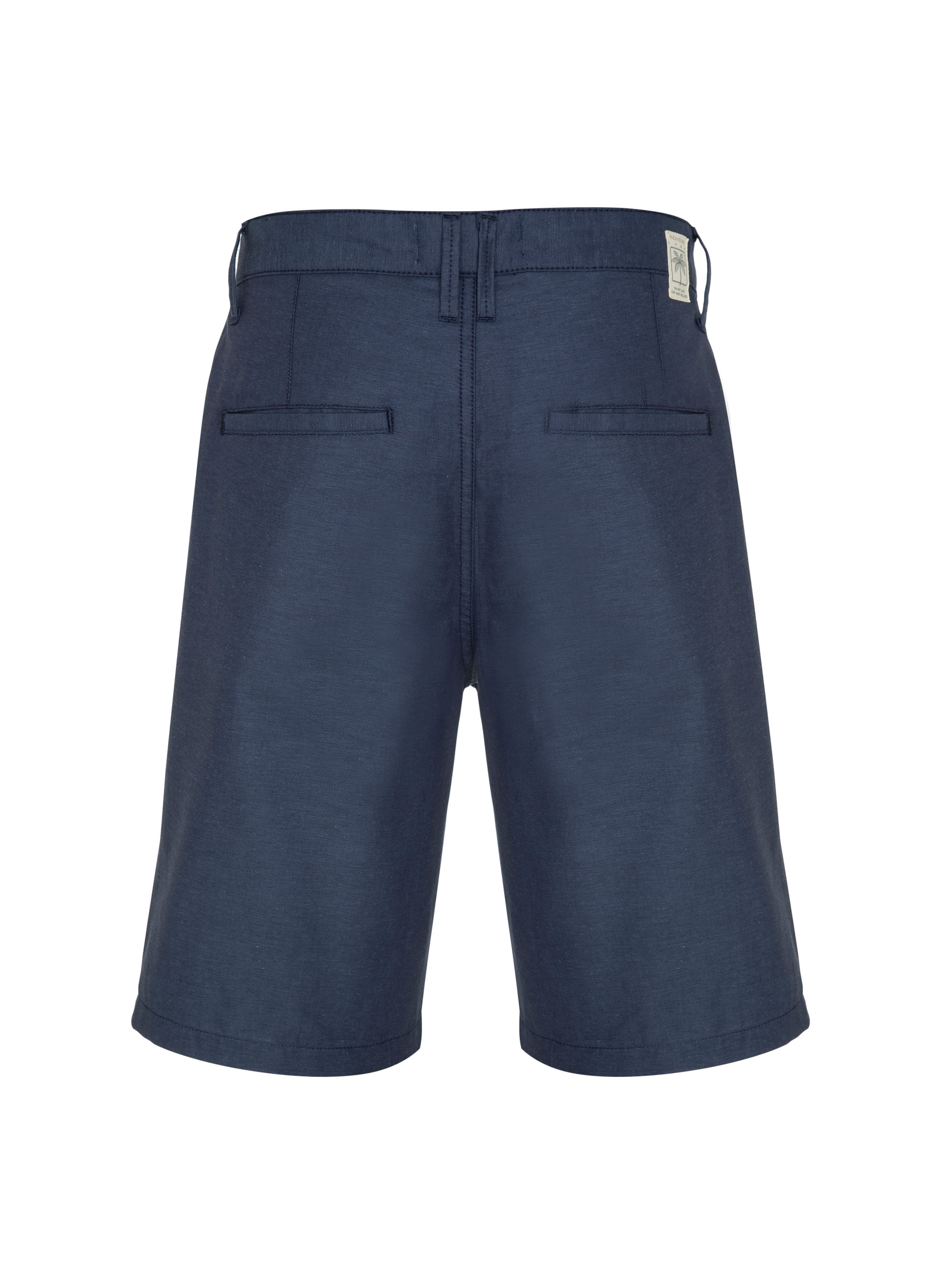Bermuda Right Fit Oxford Masculina Individual