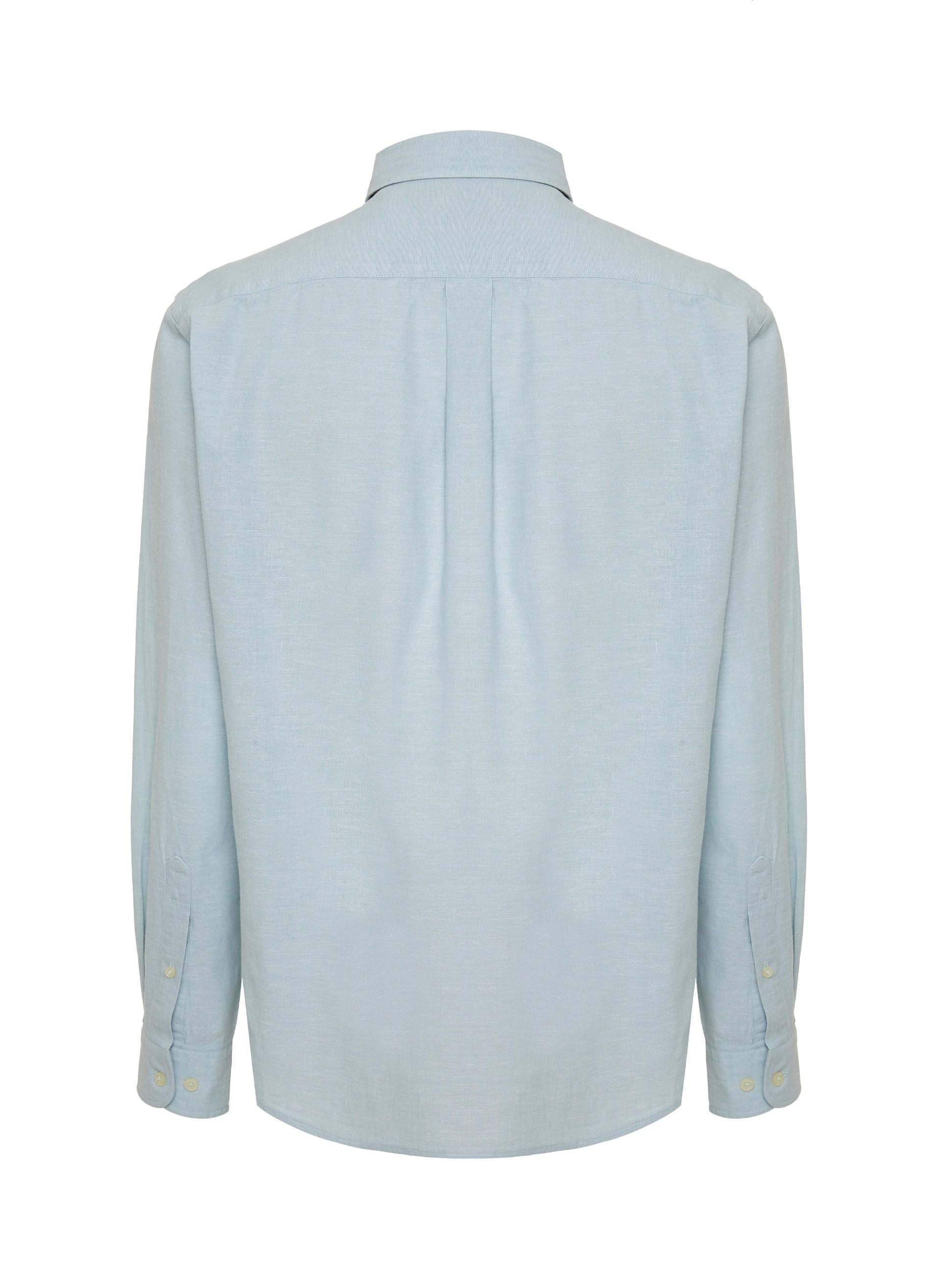 Camisa Comfort Fit Lisa Linho Blend Color Masculina Individual